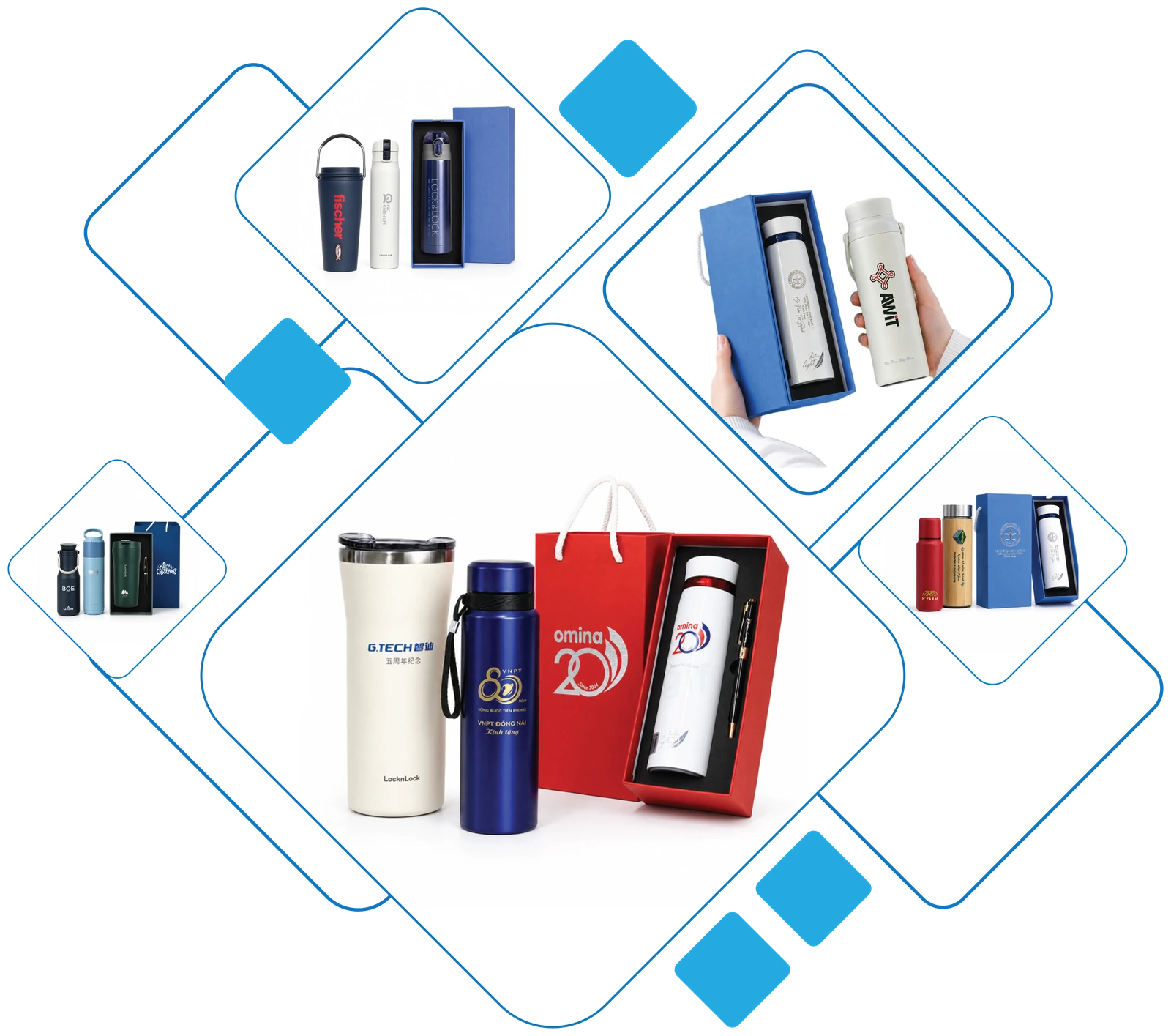 Bình giữ nhiệt và set quà tặng doanh nghiệp VivaGift